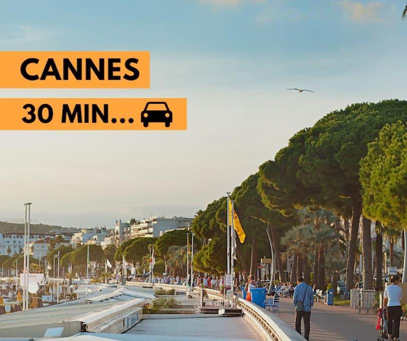 Lumineux, Tout Confort, Wifi & Terrace & Parking Saint-Laurent-du-Var Εξωτερικό φωτογραφία
